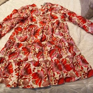 Zara floral dress